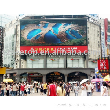 Seetop Outdoor LED Screen with Pixel 20mm and super-thin cabinet